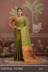 Kontessa Pichwai By Rajtex Tussar Silk Handloom Weaving Sarees Best Wholesale Shop In Surat